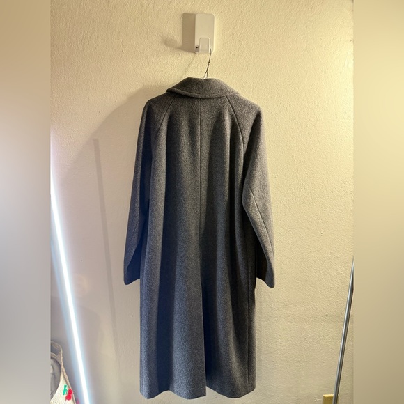 Burberry Grey Wool Coat - Picture 7 of 10